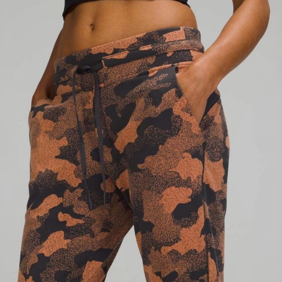 Lululemon Ready to Rulu Jogger Heritage Speckle Camo Desert Sun Size 6 - Picture 3 of 13